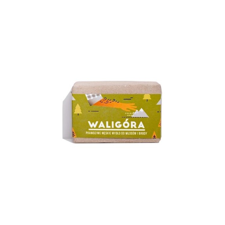 Mydlarnia Cztery Szpaki Waligóra real men's Soap for hair and beard 110 g